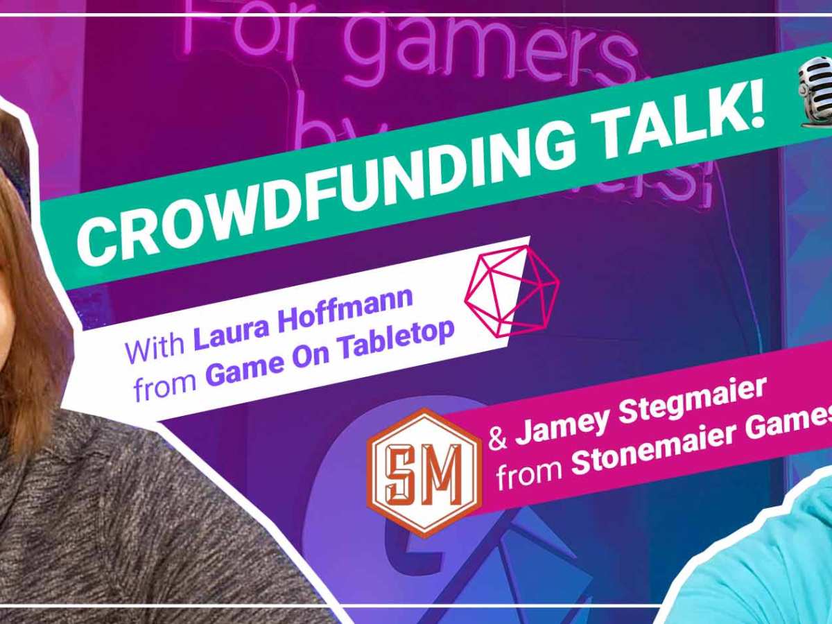 Crowdfunding Talk! with Jamey Stegmaier from Stonemaier Games